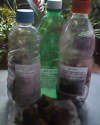 Garrafa PET com Eco Trufas